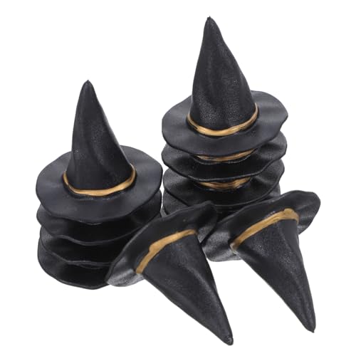 GALPADA 24 Stück Halloween Hüte für Puppen Weinflaschen Dekorationen Bastelbedarf und Partys für Kreative Diy Projekte von GALPADA