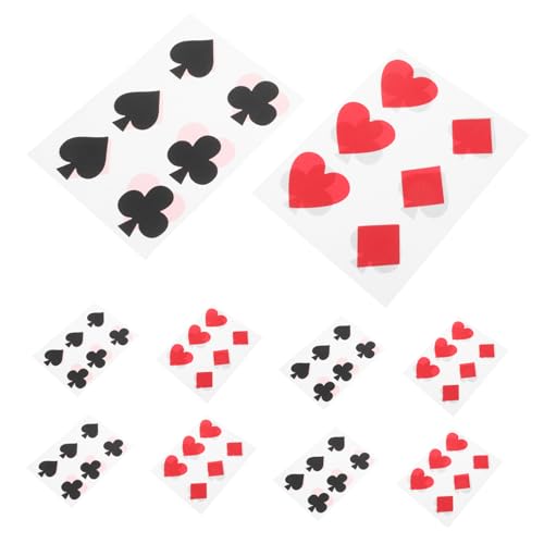 GALPADA 24 Stück Tasse Aufkleber Kartenspiel Spielkartenordner Party bevorzugt Aufkleber Partydekorationen aus Papierkugeln Spielkartenhüllen Aufkleber für Spielkarten PVC selbstklebend GALPADA 24 Stück Tasse Aufkleber Kartenspiel Spielkartenordner Party bevorzugt Aufkleber Partydekorationen aus Papierkugeln Spielkartenhüllen Aufkleber für Spielkarten PVC selbstklebend von GALPADA