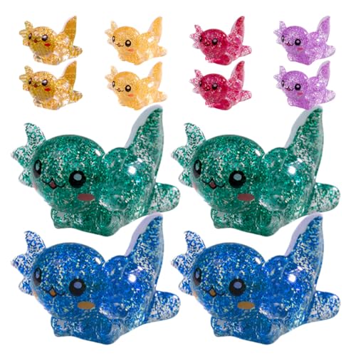 GALPADA 24 Stück Teiliges Mini Axolotl Deko Set aus Kunstharz Niedliche Gartenfiguren für DIY Gartenlandschaft Detailreiche Mini skulpturen für Pflanzen und Kreative Wohnraumgestaltung GALPADA 24 Stück Teiliges Mini Axolotl Deko Set aus Kunstharz Niedliche Gartenfiguren für DIY Gartenlandschaft Detailreiche Mini skulpturen für Pflanzen und Kreative Wohnraumgestaltung von GALPADA