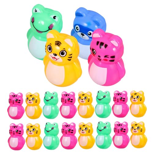 GALPADA 24 Stück Teiliges Mini Tumbler Bunte Tierfiguren für Montessori für Geburtstage Dekoration für Zuhause Büro GALPADA 24 Stück Teiliges Mini Tumbler Bunte Tierfiguren für Montessori für Geburtstage Dekoration für Zuhause Büro von GALPADA