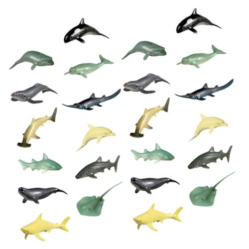 GALPADA 24 Stück Teiliges Realistische Miniatur Meerestiere Figuren aus PVC Künstliche Tiermodelle für Aquarium Dekoration Naturgetreue Basteltiere Langlebig und Sicher für Aufzuchtbecken GALPADA 24 Stück Teiliges Realistische Miniatur Meerestiere Figuren aus PVC Künstliche Tiermodelle für Aquarium Dekoration Naturgetreue Basteltiere Langlebig und Sicher für Aufzuchtbecken von GALPADA