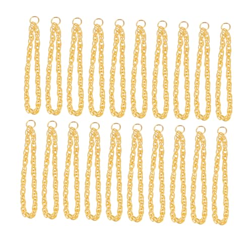 GALPADA 25 Stück Puppenhalsketten Puppen Goldketten Klobige Goldketten Für Halsketten Winzige Ketten Für Puppen Miniatur Puppenhaus Halsketten Puppenhalsketten Mini Legierung GALPADA 25 Stück Puppenhalsketten Puppen Goldketten Klobige Goldketten Für Halsketten Winzige Ketten Für Puppen Miniatur Puppenhaus Halsketten Puppenhalsketten Mini Legierung von GALPADA
