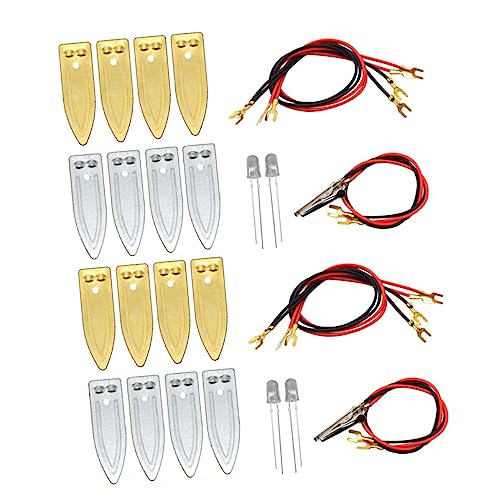 GALPADA 2Sätze Fruchtkraft Experimentiermaterialien mit Kupfer Elektroden für Wissenschaftliche Experimente Zubehör für Schülerprojekte und Physikalische Bildung GALPADA 2Sätze Fruchtkraft Experimentiermaterialien mit Kupfer Elektroden für Wissenschaftliche Experimente Zubehör für Schülerprojekte und Physikalische Bildung von GALPADA
