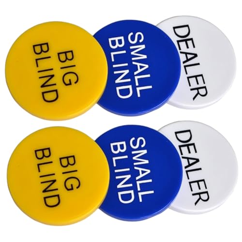 GALPADA 2Sätze Zwei Sets Zählchips für Poker und Bingo Melamin Glücksspielchips Bunten Farben für Spieleabende und Events Leicht und Langlebig für Erwachsene von GALPADA