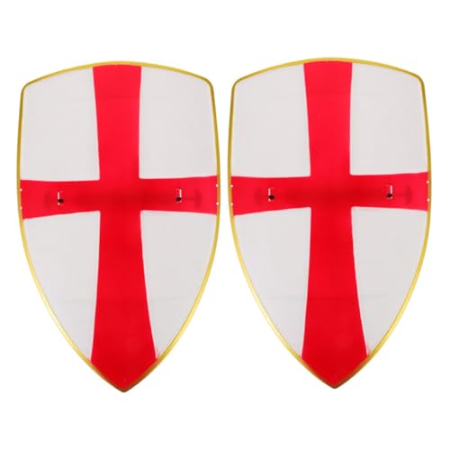 GALPADA 2St -Schildspielzeug Besonders TIPP Cosplay Faden Ritterschild Spielzeugschild für Jungen Kind Schild Kinderspielzeug Spielschild für Jungen Schild Plastik Weiß GALPADA 2St -Schildspielzeug Besonders TIPP Cosplay Faden Ritterschild Spielzeugschild für Jungen Kind Schild Kinderspielzeug Spielschild für Jungen Schild Plastik Weiß von GALPADA
