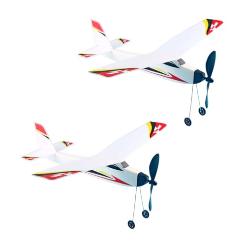 GALPADA 2 Stück 3D Flugzeug Spielzeug für Kinder Segelflugzeug Modell aus Leichtem Kunststoff für Outdoor Spiel Fördert Hand Augen Koordination und Eltern Kind Interaktion GALPADA 2 Stück 3D Flugzeug Spielzeug für Kinder Segelflugzeug Modell aus Leichtem Kunststoff für Outdoor Spiel Fördert Hand Augen Koordination und Eltern Kind Interaktion von GALPADA