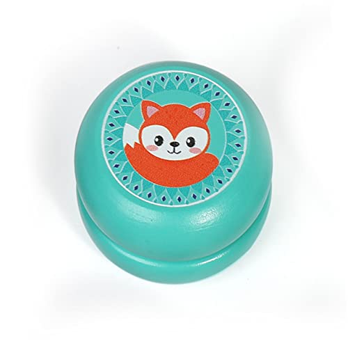 GALPADA 2Stücke Holz mit Cartoon Tiermustern Yoyo Ball für Indoor für Jungen und Fördert Kreativität und Hand Augen Koordination GALPADA 2Stücke Holz mit Cartoon Tiermustern Yoyo Ball für Indoor für Jungen und Fördert Kreativität und Hand Augen Koordination von GALPADA