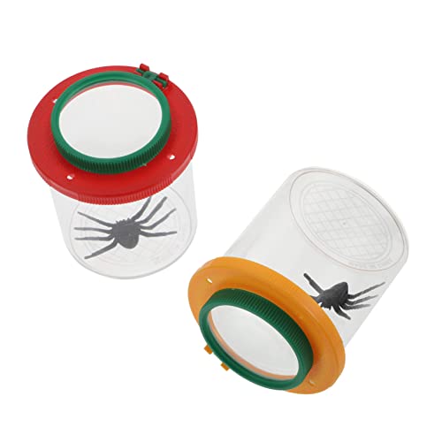 GALPADA 2Stücke Insektenbeobachtungsbox mit Fach und Fach Lupe Outdoor Insekten Viewer für Naturwissenschaftliche Erkundungen und Lernaktivitäten GALPADA 2Stücke Insektenbeobachtungsbox mit Fach und Fach Lupe Outdoor Insekten Viewer für Naturwissenschaftliche Erkundungen und Lernaktivitäten von GALPADA