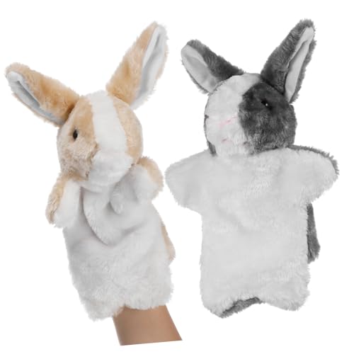 GALPADA 2Stücke Kaninchen Handpuppe Lustige Handpuppen für Fördert Kommunikation und Kreativität für Interaktive Geschichten Zufällige Farben GALPADA 2Stücke Kaninchen Handpuppe Lustige Handpuppen für Fördert Kommunikation und Kreativität für Interaktive Geschichten Zufällige Farben von GALPADA
