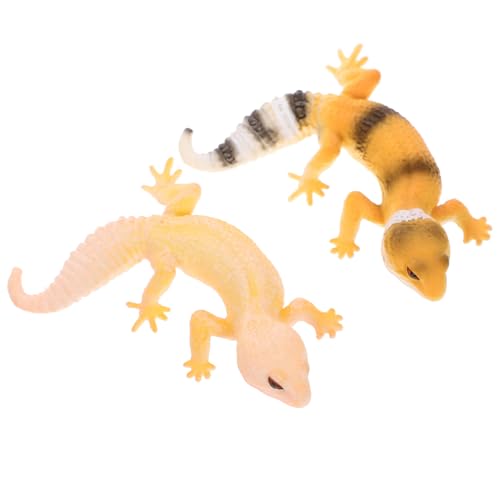 GALPADA 2Stücke Realistische Simulation Eidechsenfiguren aus Kunststoff Tierfigur für Garten Dekoration Bildungszwecke für Schulprojekte und Sammlungen GALPADA 2Stücke Realistische Simulation Eidechsenfiguren aus Kunststoff Tierfigur für Garten Dekoration Bildungszwecke für Schulprojekte und Sammlungen von GALPADA