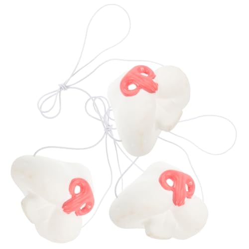 GALPADA 3 STÜCKE Teiliges tragbare Hasennase aus robustem Material austauschbar realistische Bunny Accessoires für Karneval Halloween und Party Cosplay und GALPADA 3 STÜCKE Teiliges tragbare Hasennase aus robustem Material austauschbar realistische Bunny Accessoires für Karneval Halloween und Party Cosplay und von GALPADA