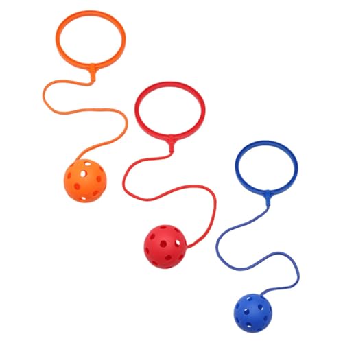 GALPADA 3 Stück Knöchel Springball Spielzeug für Kinder Elastisches Springbein Spielzeug für Outdoor Spaß Hüpfball für Freizeit von GALPADA