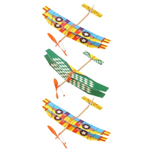 GALPADA 3 Stück DIY Gleiter Flugzeuge für Robuste Schaumstoffspielzeuge für Draußen für Eltern Junge Mädchen Aktivitäten und Kreatives GALPADA 3 Stück DIY Gleiter Flugzeuge für Robuste Schaumstoffspielzeuge für Draußen für Eltern Junge Mädchen Aktivitäten und Kreatives von GALPADA