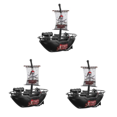 GALPADA 3 Stück Elektrisches Piratenschiff Spielzeugset Teiliges Modell für Badespaß im Wasser Geeignet für Badewanne und Pool für Geburtstagsfeiern und Überraschungen GALPADA 3 Stück Elektrisches Piratenschiff Spielzeugset Teiliges Modell für Badespaß im Wasser Geeignet für Badewanne und Pool für Geburtstagsfeiern und Überraschungen von GALPADA