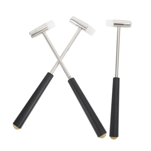 GALPADA 3 Stück Hammer Teiliges mit Doppelseitigem Hammerkopf aus und Gummi Vielseitiges Werkzeug für Sicher und Praktisch für Bauen von GALPADA