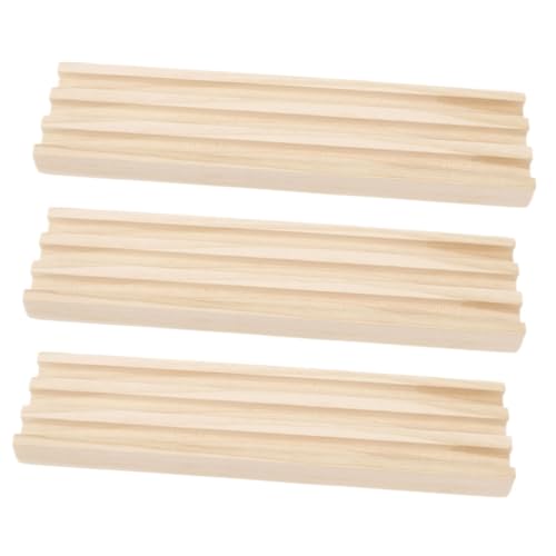GALPADA 3 Stück Holz Domino Ständer mit Rutschfesten Pads Stabiler Domino Halter für Mexican Train und Tischspiele Vielseitiger Display Ständer für Dominosteine und Spielkarten GALPADA 3 Stück Holz Domino Ständer mit Rutschfesten Pads Stabiler Domino Halter für Mexican Train und Tischspiele Vielseitiger Display Ständer für Dominosteine und Spielkarten von GALPADA