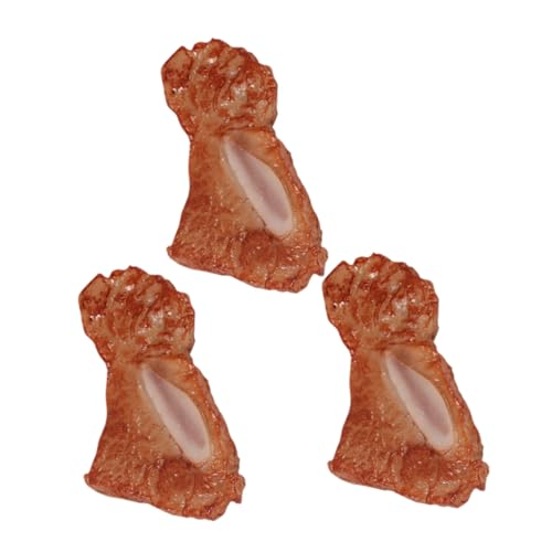 GALPADA 3 Stück PVC Teiliges Künstliches Rinderrippenmodell Lebensnahes Fake Rib Fleischdekor für Party Requisiten Restaurant Hotel Museum Dekoration GALPADA 3 Stück PVC Teiliges Künstliches Rinderrippenmodell Lebensnahes Fake Rib Fleischdekor für Party Requisiten Restaurant Hotel Museum Dekoration von GALPADA