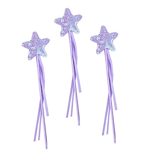 GALPADA 3 Stück Pentagramm-fee-zauberstab Feenhaftes Party Kleinkindspielzeug Fee Will Funkelnd Für Zauberstab Fee Die Feenstab Fee Cosplay Zauberstab Violett Plastik GALPADA 3 Stück Pentagramm-fee-zauberstab Feenhaftes Party Kleinkindspielzeug Fee Will Funkelnd Für Zauberstab Fee Die Feenstab Fee Cosplay Zauberstab Violett Plastik von GALPADA
