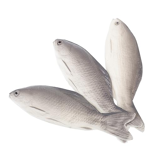 GALPADA 3 Stück Simulation Fischmodell Partyform Miniatur Weichfischmodell Ornament Ausgefallener Karpfen Imitation Fischspielzeug Gelb Realistisches Gefälschtes Fischdekor GALPADA 3 Stück Simulation Fischmodell Partyform Miniatur Weichfischmodell Ornament Ausgefallener Karpfen Imitation Fischspielzeug Gelb Realistisches Gefälschtes Fischdekor von GALPADA