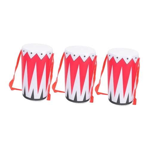 GALPADA 3 Stück Teiliges Aufblasbare PVC Hüfttrommeln Flexible Musikspielzeuge für Kinderpartys Realistische Nachbildung Langlebig als Party und Bühnenrequisiten GALPADA 3 Stück Teiliges Aufblasbare PVC Hüfttrommeln Flexible Musikspielzeuge für Kinderpartys Realistische Nachbildung Langlebig als Party und Bühnenrequisiten von GALPADA
