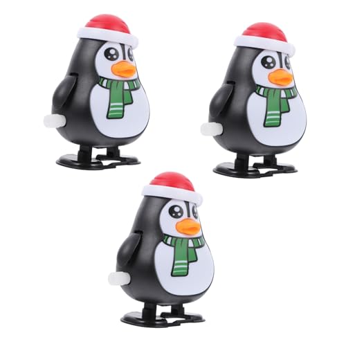 GALPADA 3 Stück Teiliges Aufziehspielzeug Weihnachten Pinguin Walking Toy Bunte Weihnachtsfiguren Partygeschenke für Kleinkinder mit Aufziehmechanismus GALPADA 3 Stück Teiliges Aufziehspielzeug Weihnachten Pinguin Walking Toy Bunte Weihnachtsfiguren Partygeschenke für Kleinkinder mit Aufziehmechanismus von GALPADA