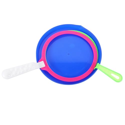 GALPADA 3 Stück Teiliges Bubble Maker Set mit Großem Ring Bunte Seifenblasen Stäbe aus Kindersicherem Einfach zu Halten für Sommer Garten Spiel und Partyspaß Zufällige Zufällige Farbe von GALPADA