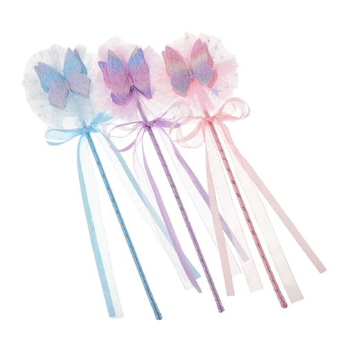 GALPADA 3 Stück Teiliges Feenstab für Mädchen Glitzernde Stäbe in Flieder und Himmelblau Dekorative Hexenstäbe für Kindergeburtstag Zauberhafte Accessoires für Feen Cosplay und GALPADA 3 Stück Teiliges Feenstab für Mädchen Glitzernde Stäbe in Flieder und Himmelblau Dekorative Hexenstäbe für Kindergeburtstag Zauberhafte Accessoires für Feen Cosplay und von GALPADA