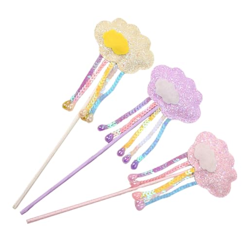 GALPADA 3 Stück Teiliges Feenstab für Mädchen Robuste Zauberstäbe mit Bunten Tasseln Glitzernde Party Deko und Kostüm Accessoire für Kindergeburtstag Halloween und Fasching GALPADA 3 Stück Teiliges Feenstab für Mädchen Robuste Zauberstäbe mit Bunten Tasseln Glitzernde Party Deko und Kostüm Accessoire für Kindergeburtstag Halloween und Fasching von GALPADA