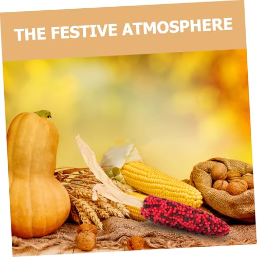 GALPADA 3 Stück Teiliges Künstliches Maiskolben Realistisch Gestaltete Fake Corn Modelle aus Schaumstoff Dekorative Gemüse Requisiten für Fotografie Ladendekoration und Herbstfest von GALPADA