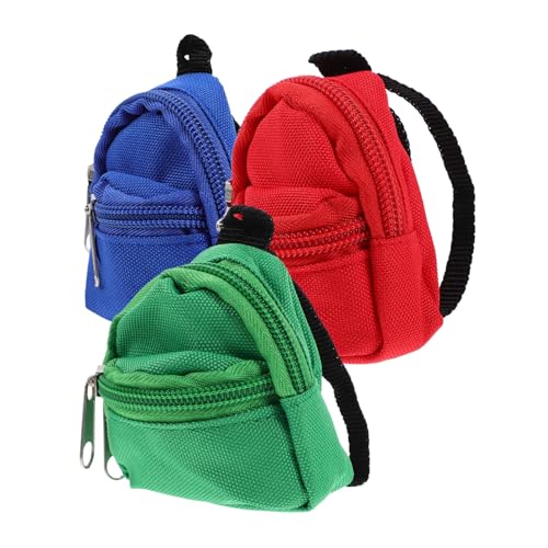 GALPADA 3 Stück Teiliges Mini Rucksack Modell in Blau Rot Grün Dekorativer Miniatur Rucksack für Puppenhaus Fotorequisiten Langlebiges Mini Haus Zubehör für Puppen und Desktop Dekoration GALPADA 3 Stück Teiliges Mini Rucksack Modell in Blau Rot Grün Dekorativer Miniatur Rucksack für Puppenhaus Fotorequisiten Langlebiges Mini Haus Zubehör für Puppen und Desktop Dekoration von GALPADA