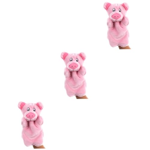 GALPADA 3 Stück Teiliges Plüsch Handpuppen Schweinchen Cartoon Tier Handspielzeug für Eltern-Junge Mädchen-aktivitäten Kindergarten zur Kreativität Kommunikation GALPADA 3 Stück Teiliges Plüsch Handpuppen Schweinchen Cartoon Tier Handspielzeug für Eltern-Junge Mädchen-aktivitäten Kindergarten zur Kreativität Kommunikation von GALPADA