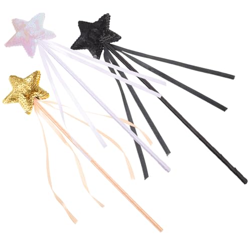 GALPADA 3 Stück Teiliges Schimmernde Stern für Leichte Handliche Feenstäbe für Party Cosplay Tanz und Fotografie für Mädchen Farblich Gemischt Gold Rosa GALPADA 3 Stück Teiliges Schimmernde Stern für Leichte Handliche Feenstäbe für Party Cosplay Tanz und Fotografie für Mädchen Farblich Gemischt Gold Rosa von GALPADA