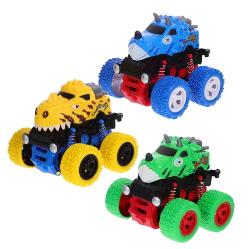 GALPADA 3 Stück Teiliges Trägheits Offroad Autos aus Kreative Fahrzeugspielzeuge für Drinnen und Draußen Fördert Kindliche Fantasie und Praktische Fähigkeiten Leicht und Wasserfest GALPADA 3 Stück Teiliges Trägheits Offroad Autos aus Kreative Fahrzeugspielzeuge für Drinnen und Draußen Fördert Kindliche Fantasie und Praktische Fähigkeiten Leicht und Wasserfest von GALPADA