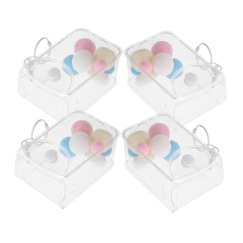 GALPADA 3 Stück Teiliges Transparentes PVC Display Vielseitige Tragbare Aufbewahrungstasche für Mini Figuren Handtasche Umhängetasche und Schultertasche für Sammler GALPADA 3 Stück Teiliges Transparentes PVC Display Vielseitige Tragbare Aufbewahrungstasche für Mini Figuren Handtasche Umhängetasche und Schultertasche für Sammler von GALPADA