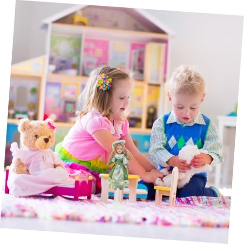 GALPADA 3 Stück Teiliges Transparentes Puppenständer Langlebigem mit Kreativem Taillenhalter Stabiler Figurenhalter für Verschiedene Puppengrößen Effektiver Schutz und Ansprechende von GALPADA