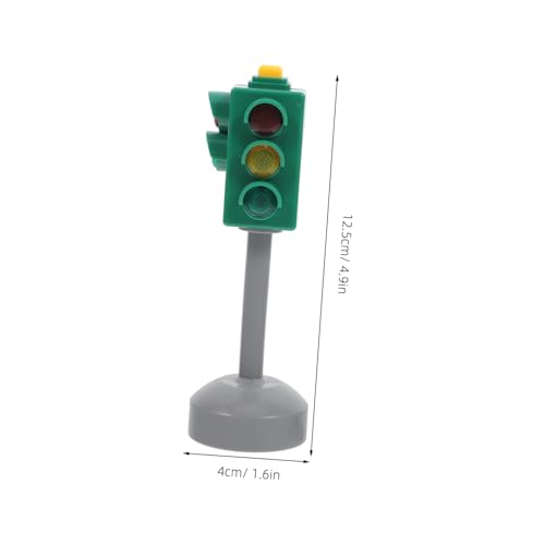 GALPADA 3 Stück Teiliges Verkehrsampel spielset mit Realistischen Blinklichtern Fußgänger Fahrzeugsignalen Multifunktional für Kindgerechte Verkehrserziehung und Spielerisches Lernen im von GALPADA