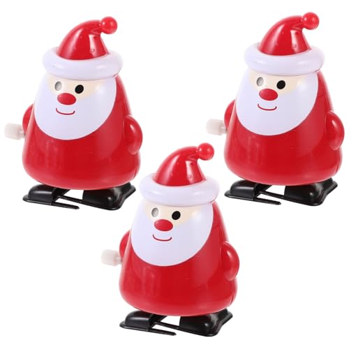 GALPADA 3 Stück Teiliges Weihnachts Aufziehspielzeug Kreative Mechanismus Figuren Sichere Glatte Oberfläche Kompakt und Kinderfreundlich als Festliche Dekoration und Geschenkidee GALPADA 3 Stück Teiliges Weihnachts Aufziehspielzeug Kreative Mechanismus Figuren Sichere Glatte Oberfläche Kompakt und Kinderfreundlich als Festliche Dekoration und Geschenkidee von GALPADA