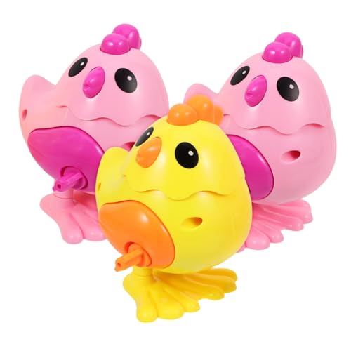 GALPADA 3 Stück Teiliges Wind up Hühnchen Pädagogisches Aufziehspielzeug aus Kunststoff Niedliche Laufküken für Kleinkinder Bunte Farben Sichere Geschenke für Spiel und Zufällige Farbe GALPADA 3 Stück Teiliges Wind up Hühnchen Pädagogisches Aufziehspielzeug aus Kunststoff Niedliche Laufküken für Kleinkinder Bunte Farben Sichere Geschenke für Spiel und Zufällige Farbe von GALPADA
