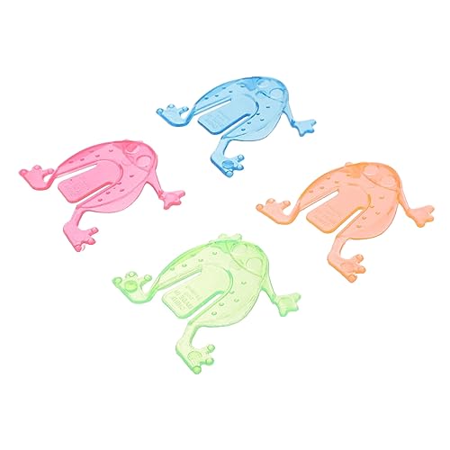 GALPADA 30 Stück Springende Frösche Lustige Kunststofffrösche für Party Gefälligkeiten Zufällige Farben Eltern Junge Mädchen Zufällige Farbe Zufällige Farbe von GALPADA