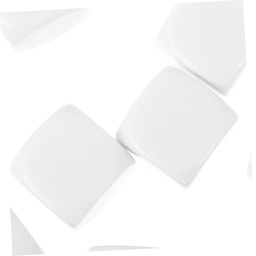 GALPADA 30 Stück Teiliges Acrylwürfel mit Glatter Oberfläche Sechsseitige DIY Glücksspielwürfel für Partys und Bastelprojekte Bedruckbare Abgerundete Blanko Würfel für Familien von GALPADA