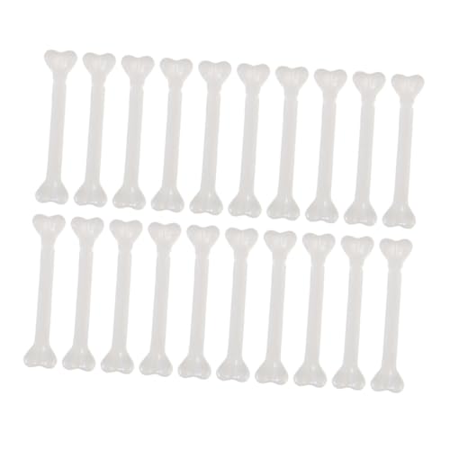 GALPADA 30 Stück Teiliges Halloween Plastikknochen Realistische Künstliche Menschenknochen Leichte Wiederverwendbare Horror-Requisiten für Halloween-Partys und Skelett-Dekoration von GALPADA