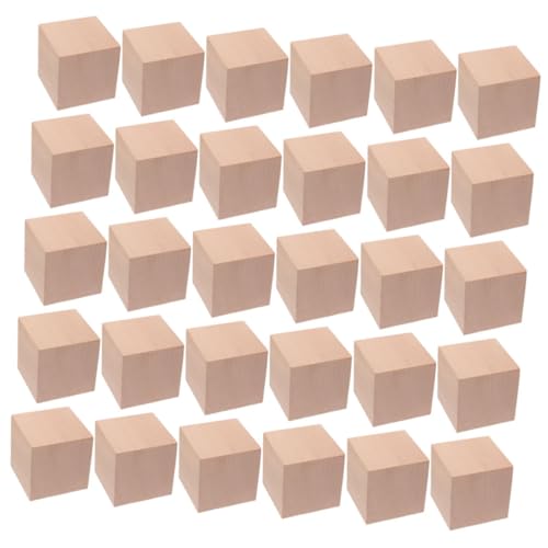 GALPADA 30 Stück Teiliges Kleine Holzbauwürfel Unbehandelte Glatte Kiefern-holzklötze für Pädagogisches DIY Bauen Kreatives Lernspielzeug für Jungen und Mädchen GALPADA 30 Stück Teiliges Kleine Holzbauwürfel Unbehandelte Glatte Kiefern-holzklötze für Pädagogisches DIY Bauen Kreatives Lernspielzeug für Jungen und Mädchen von GALPADA