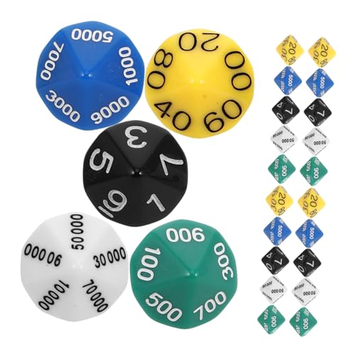 GALPADA 30 Stück Teiliges Kunststoff Würfelset für Brettspiele mit Farbverlauf Langlebig und Leicht Vielseitig für Party Bar und Zuhause als Spielzubehör und Spielwürfel GALPADA 30 Stück Teiliges Kunststoff Würfelset für Brettspiele mit Farbverlauf Langlebig und Leicht Vielseitig für Party Bar und Zuhause als Spielzubehör und Spielwürfel von GALPADA