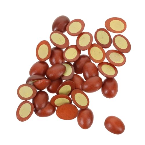 GALPADA 30 Stück Teiliges Miniatur Puppenhaus Eier Realistisch Gestaltete Halbe Wasser Eier Modelle für Spielküche Bastelprojekte und Puppenhaus Dekoration GALPADA 30 Stück Teiliges Miniatur Puppenhaus Eier Realistisch Gestaltete Halbe Wasser Eier Modelle für Spielküche Bastelprojekte und Puppenhaus Dekoration von GALPADA