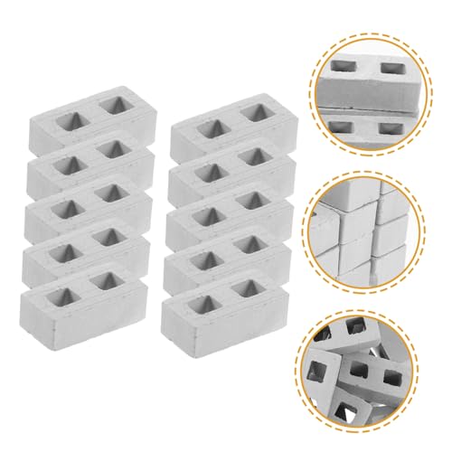 GALPADA 30 Stück Teiliges Miniatur-baustein- Realistische Backsteinmodelle mit Quadratischen Löchern für Sandtisch-Dekoration Architektur-Miniatur Modellbau und Kreatives Kinderbasteln GALPADA 30 Stück Teiliges Miniatur-baustein- Realistische Backsteinmodelle mit Quadratischen Löchern für Sandtisch-Dekoration Architektur-Miniatur Modellbau und Kreatives Kinderbasteln von GALPADA