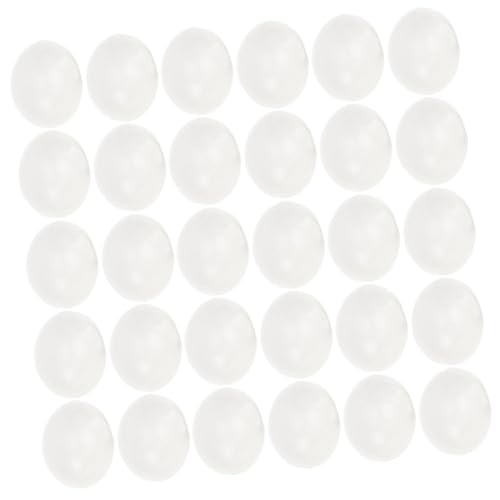 GALPADA 30Stücke Eier DIY Farbige Täuschend Echte Eier für Kreative Bastelprojekte für Ostern und Kinderaktivitäten von GALPADA