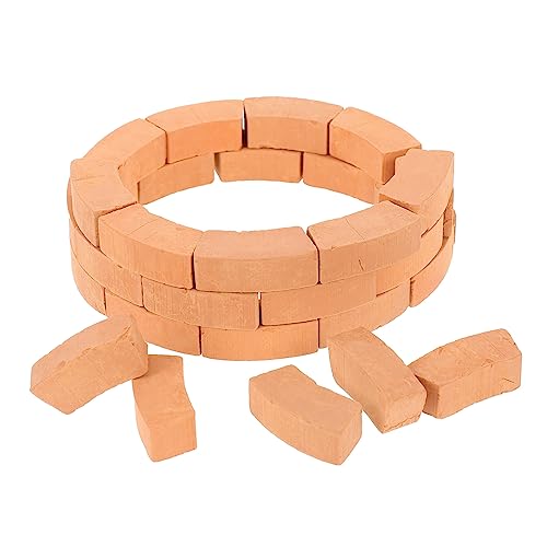 GALPADA 30Stücke Miniaturziegelsteinmodelle für DIY Garten Realistische Ziegelsteine für Sandtisch Puppenhaus für Kreative Modellbauer GALPADA 30Stücke Miniaturziegelsteinmodelle für DIY Garten Realistische Ziegelsteine für Sandtisch Puppenhaus für Kreative Modellbauer von GALPADA