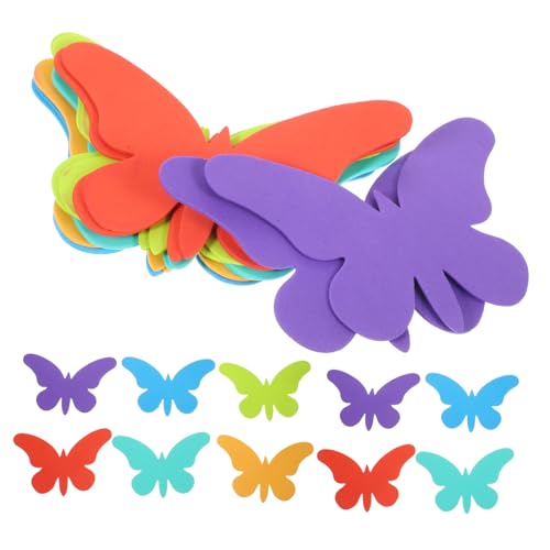 GALPADA 36 Stück Teiliges Schmetterling Bastelset aus Eva Schaumstoff Schmetterlingsformen für DIY Dekoration Kreative Bastelmaterialien für Kindergarten Klassenzimmer Party Liebevoll GALPADA 36 Stück Teiliges Schmetterling Bastelset aus Eva Schaumstoff Schmetterlingsformen für DIY Dekoration Kreative Bastelmaterialien für Kindergarten Klassenzimmer Party Liebevoll von GALPADA