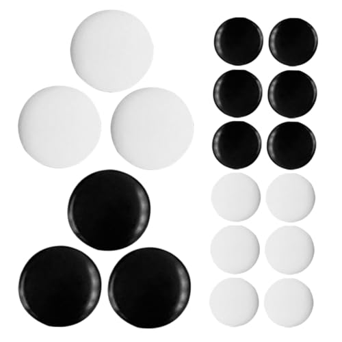 GALPADA 360 Stück Teiliges Go Schachfiguren aus Bruchsicherem Material Kleine Runde Spielsteine mit Glatter Oberfläche Praktische und Sichere Go Schachperlen für Club und Freizeitspiel GALPADA 360 Stück Teiliges Go Schachfiguren aus Bruchsicherem Material Kleine Runde Spielsteine mit Glatter Oberfläche Praktische und Sichere Go Schachperlen für Club und Freizeitspiel von GALPADA