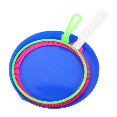 GALPADA 3Stücke Teiliges Bubble Maker Set Farbige Seifenblasenstäbe mit Großen Blasenringen und Zubehör Spaßspielzeug für Spielplatz Park und Strandurlaub GALPADA 3Stücke Teiliges Bubble Maker Set Farbige Seifenblasenstäbe mit Großen Blasenringen und Zubehör Spaßspielzeug für Spielplatz Park und Strandurlaub von GALPADA